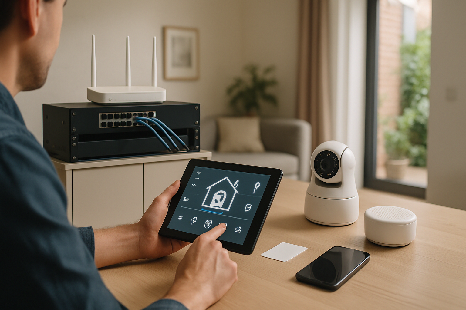 Complete smart-buildingoplossingen: netwerken, camera’s, toegangscontrole en operationele hardware