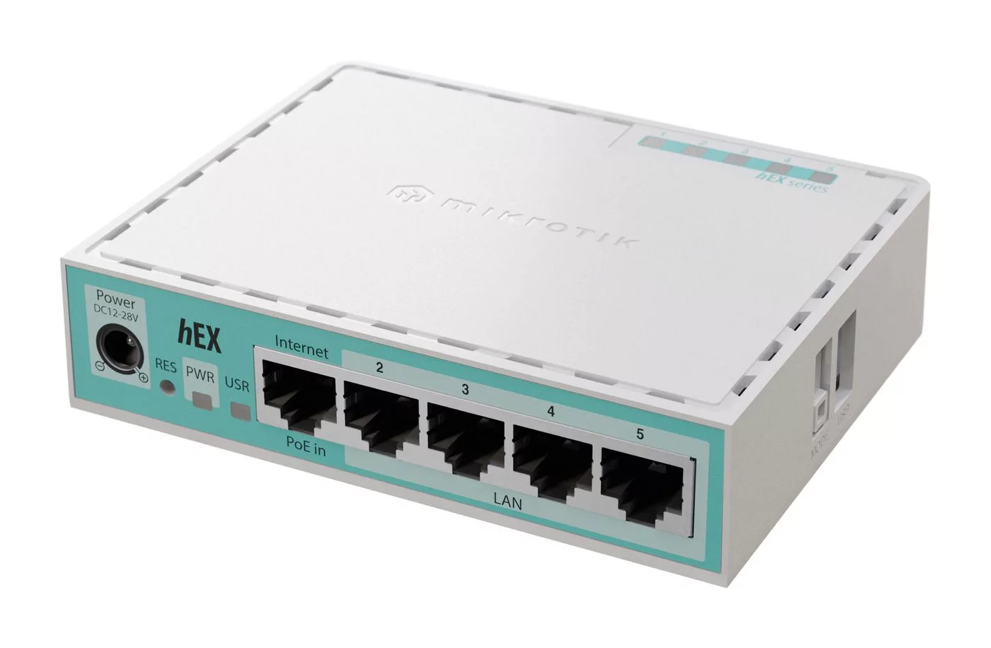 MikroTik hEX refresh bekabelde router – 5 Gigabitpoorten – E50UG