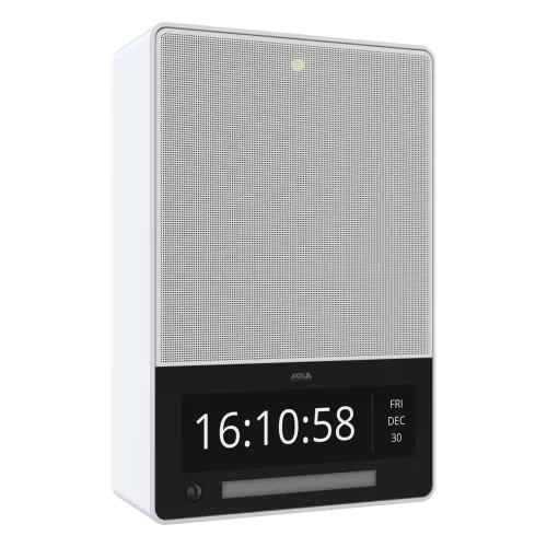 AXIS C1710 Network Display Speaker in rechts schuin aanzicht