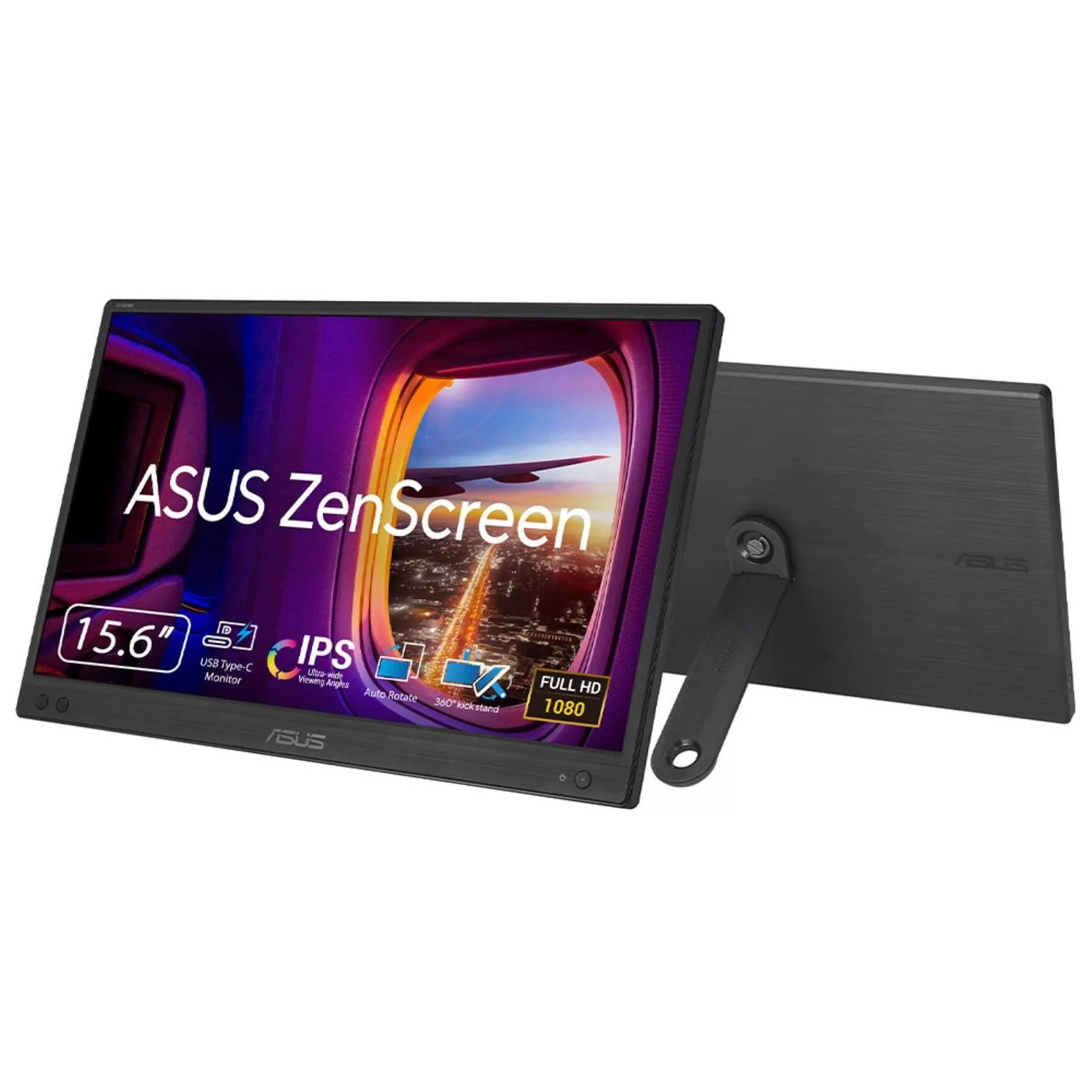 ASUS ZenScreen draagbare monitor – USB-C Full HD IPS – MB166CR