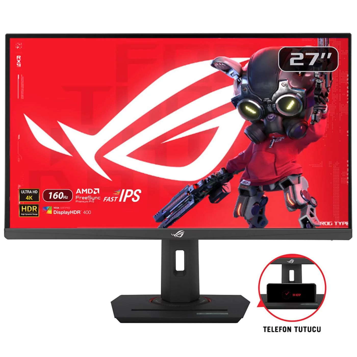 ASUS ROG Strix XG27UCS gamingmonitor – 4K UHD, 160 Hz – 90LM09S0-B01170