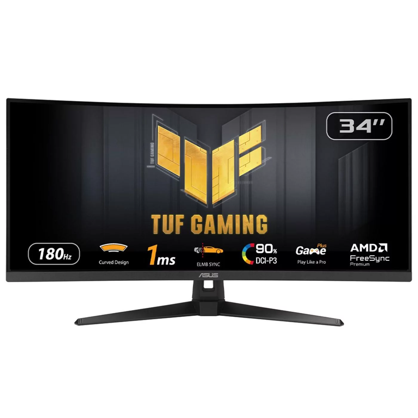 ASUS TUF Gaming VG34VQ3B gamingmonitor – 34-inch curved UWQHD 180 Hz – 90LM0AA0-B01170