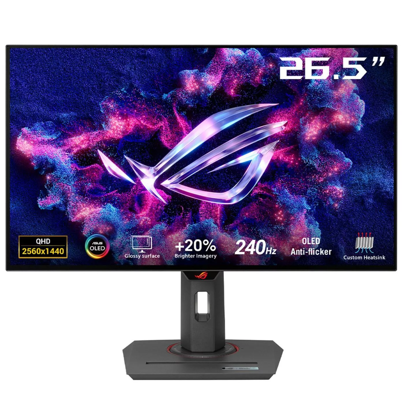 ASUS ROG Strix OLED XG27AQDMG gamingmonitor – QHD 240 Hz WOLED – 90LM0AH0-B01A70