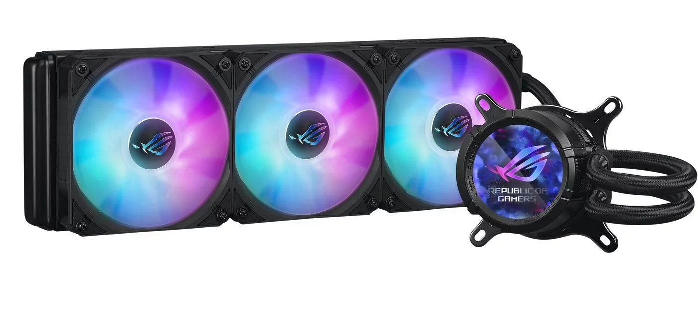 ASUS ROG Strix LC III 360 ARGB LCD CPU-waterkoeler – 2,1-inch IPS-display – 90RC00W1-M0UAY0