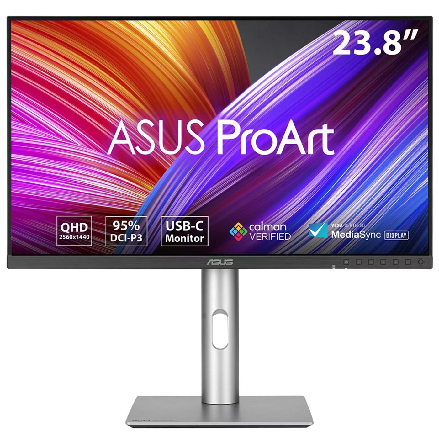 ASUS ProArt PA24ACRV monitor – QHD IPS met USB-C 96 W – 90LM08Y0-B01M70