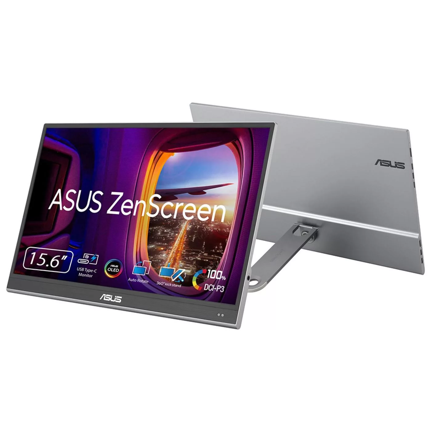 ASUS ZenScreen OLED MQ16AHE draagbare monitor – Full HD – 90LM07SV-B02170
