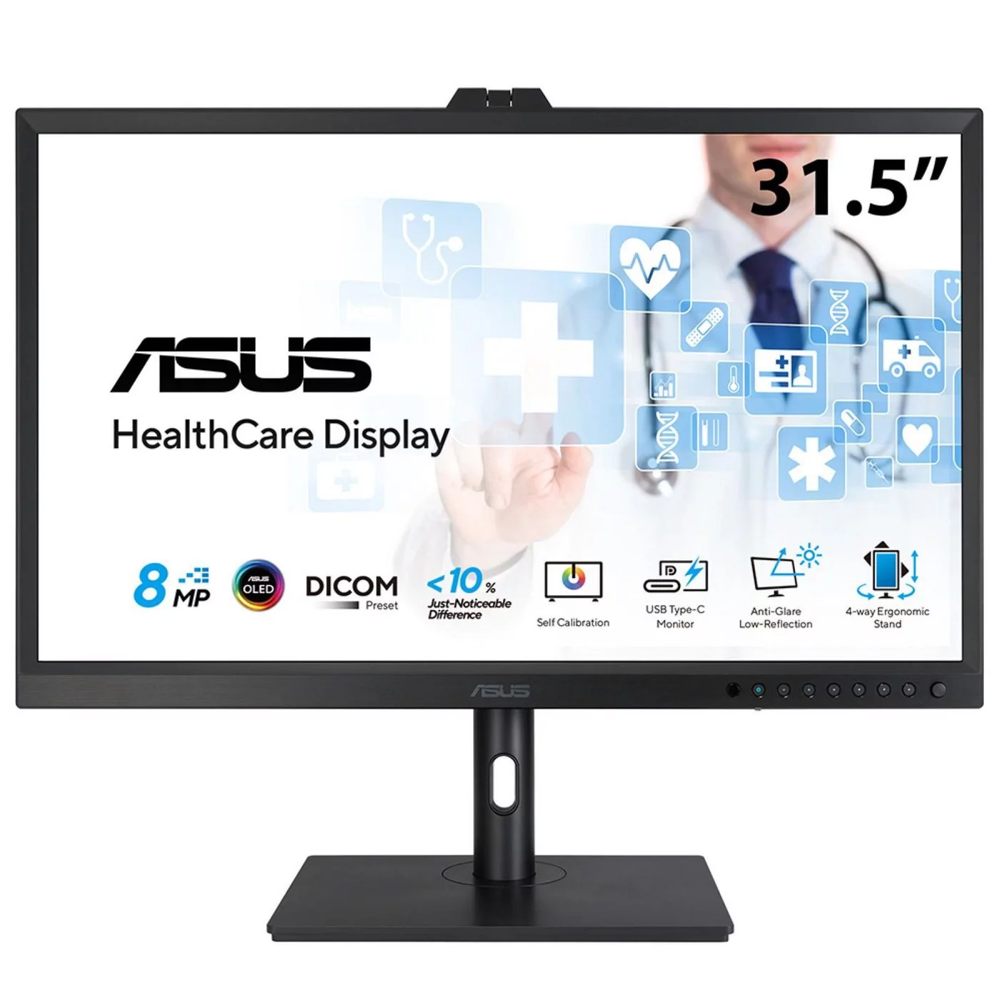 ASUS HA3281A HealthCare-monitor – 31,5-inch 4K OLED – 90LM08X0-B01I70