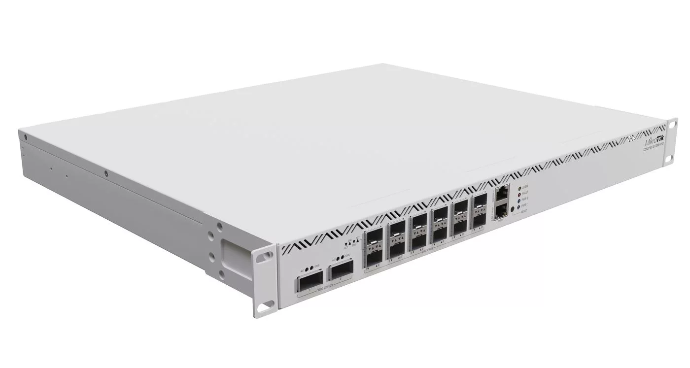 MikroTik Cloud Core Router – 12×25G SFP28 en 2×100G QSFP28 – CCR2216-1G-12XS-2XQ