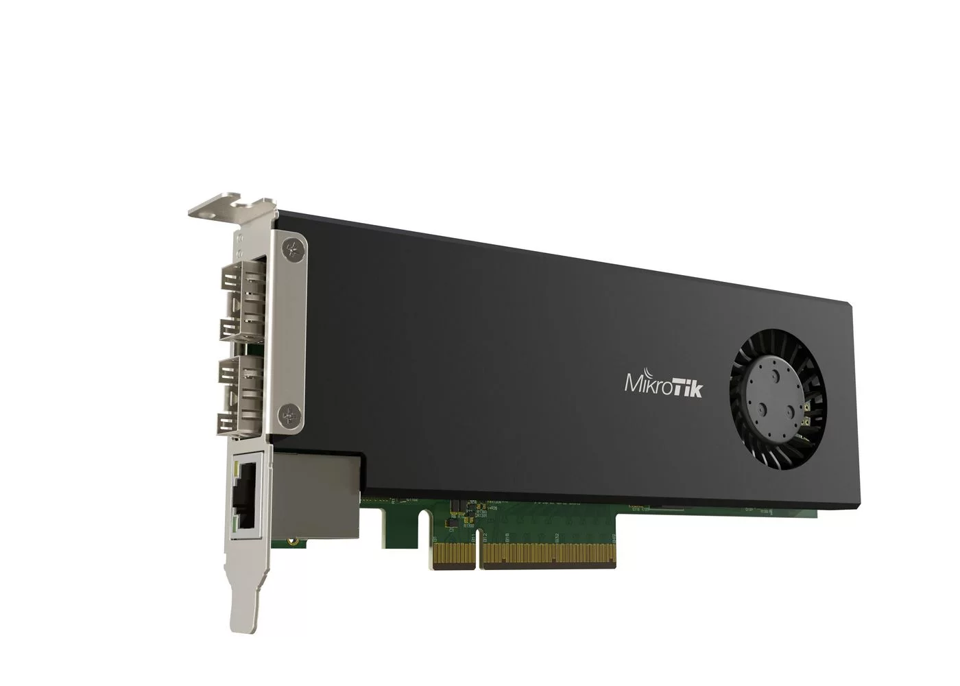 MikroTik Cloud Core Router PCIe-netwerkkaart – 2× 25G SFP28 – CCR2004-1G-2XS-PCIe