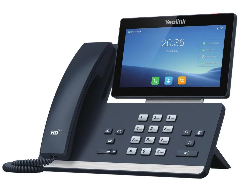 Yealink zakelijke IP-telefoon – 7-inch touchscreen – SIP-T58W