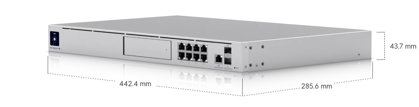 UniFi Dream Machine Special Edition UDM-SE rear view