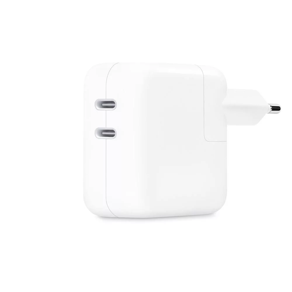 Apple 35W Dual USB-C-netadapter – 2 USB-C-poorten – MW2K3ZM/A