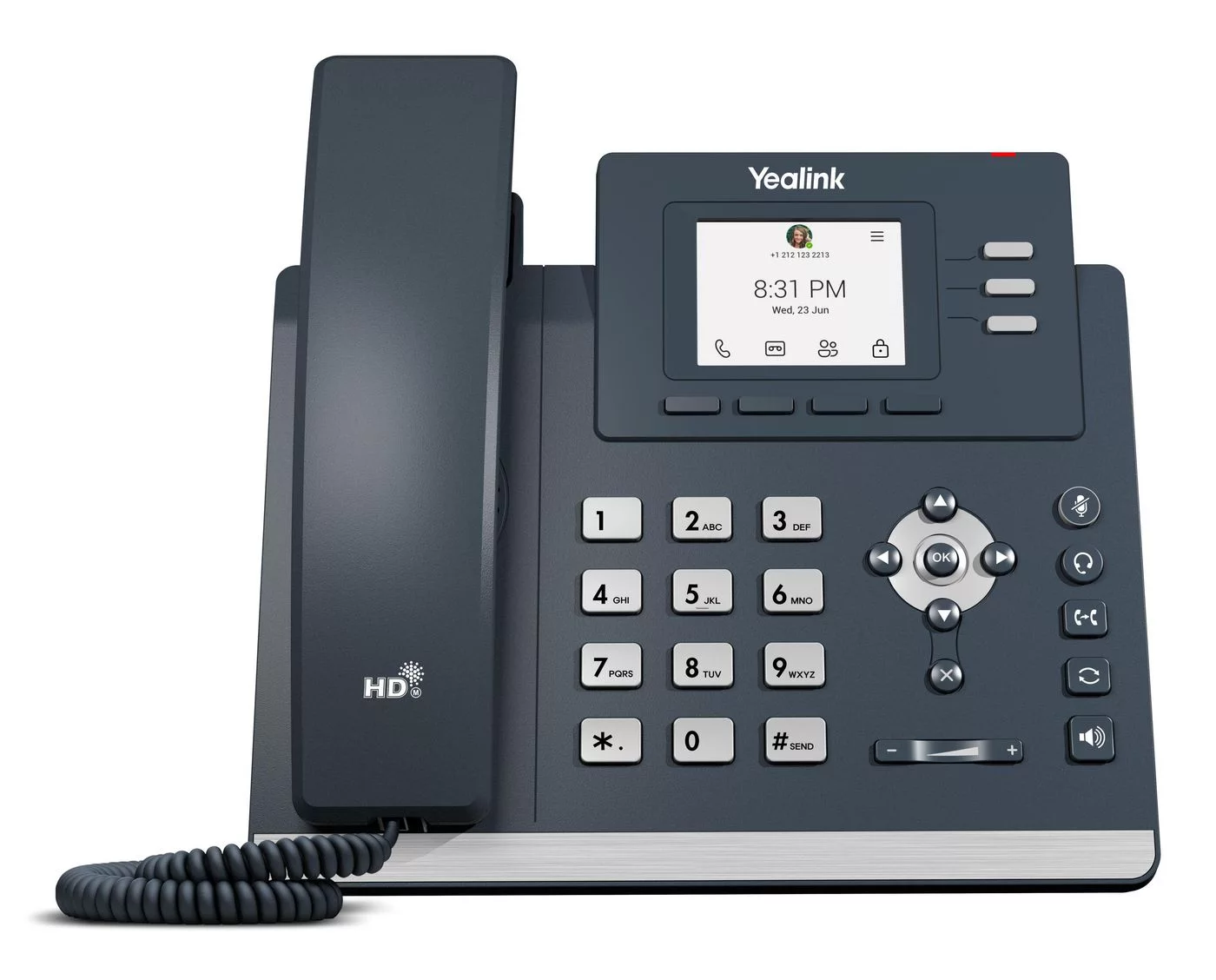 Yealink MP52 E2 Teams IP-telefoon – dual-port Gigabit Ethernet en PoE – 1301016
