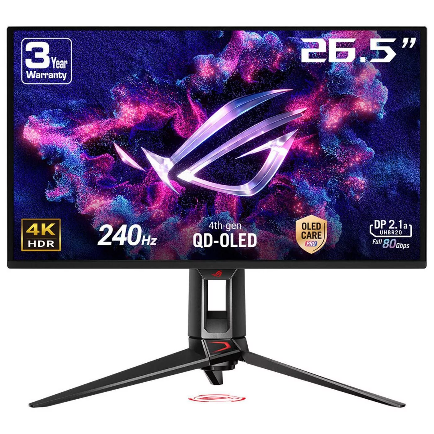 ASUS ROG Swift OLED PG27UCDM gamingmonitor – 4K QD-OLED 240 Hz – 90LM0B30-B01971
