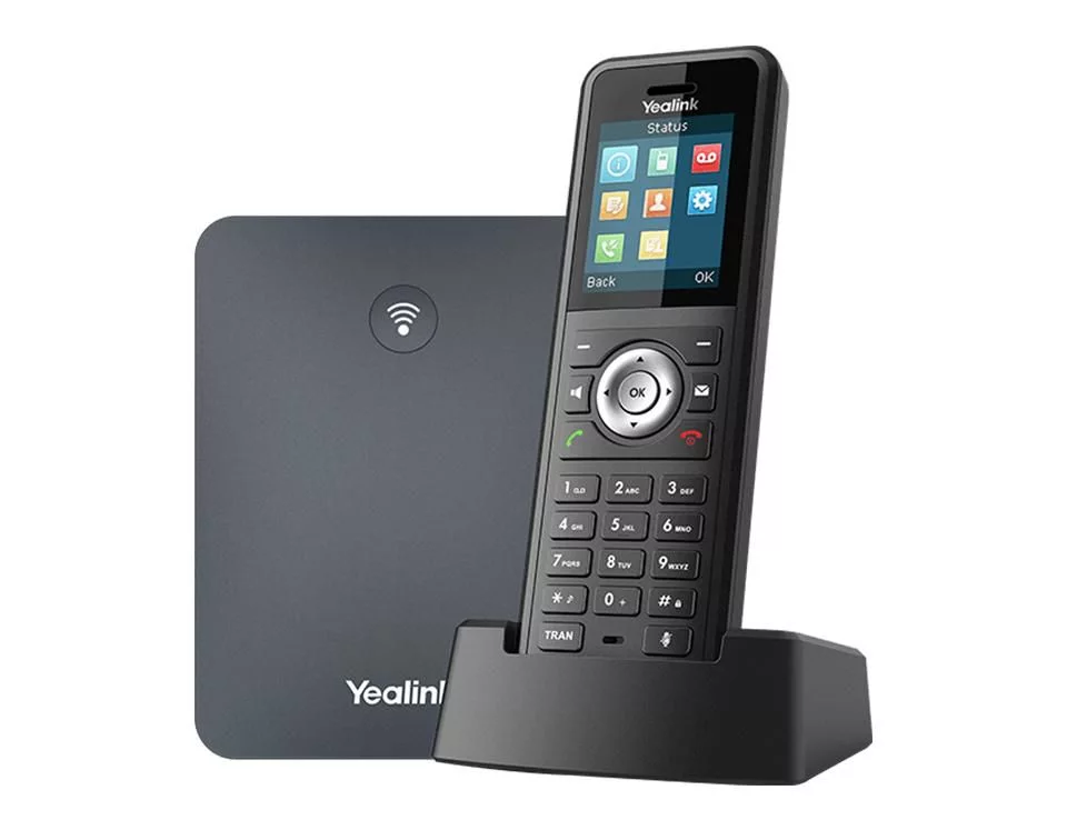 Yealink DECT IP-telefoonsysteem – IP67-handset en Bluetooth – W79P