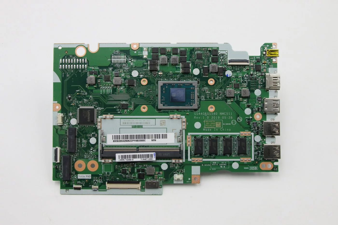 Lenovo IdeaPad S145-15API moederbord – Athlon 300U met 4 GB – 5B20S42806