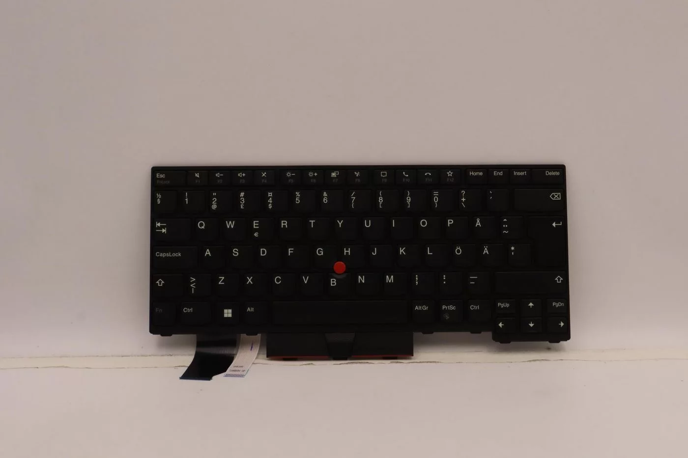 Lenovo ThinkPad L14 Gen 1 toetsenbord – Zweeds/Fins, zonder verlichting – 5N20W67709