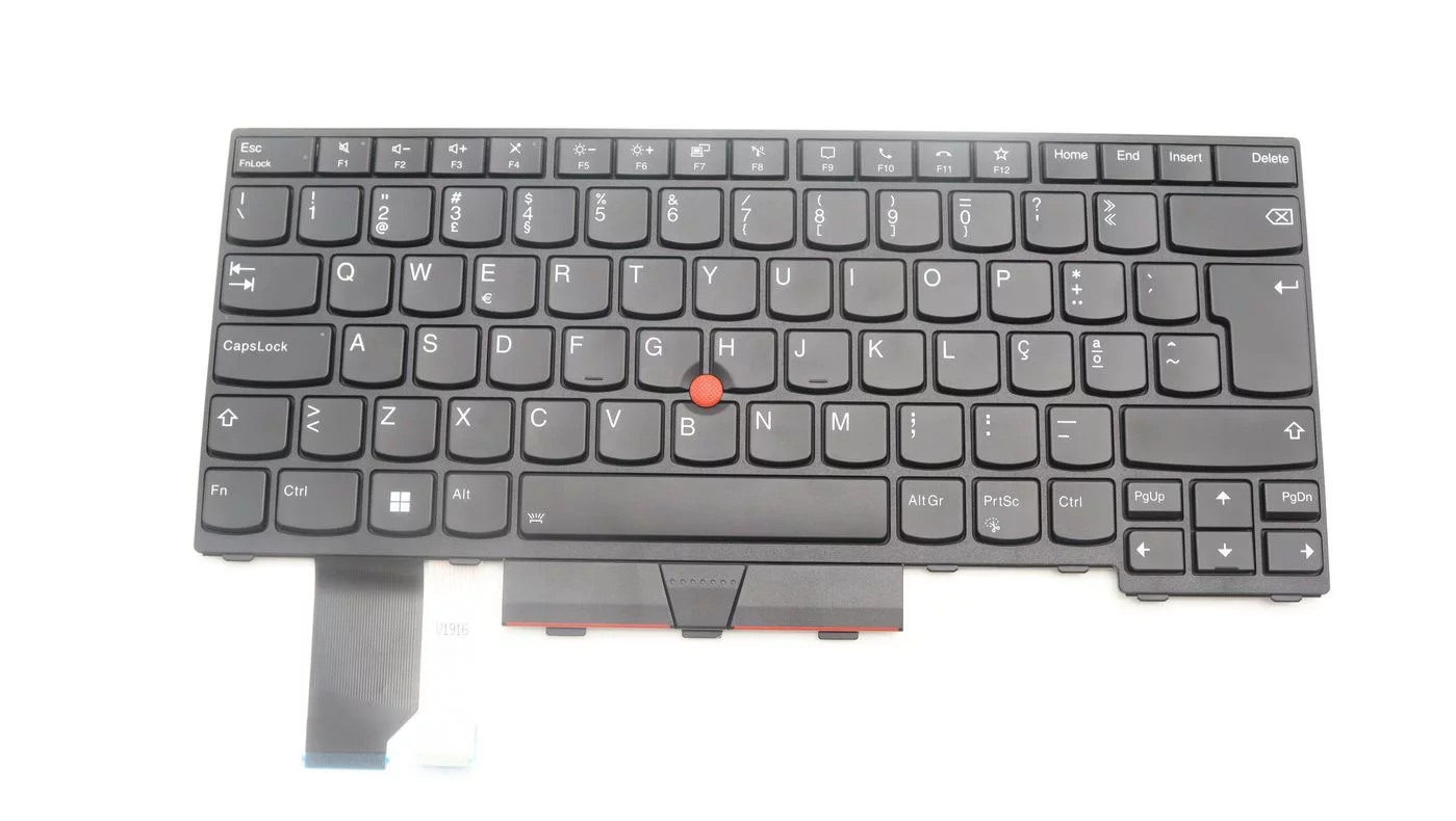 Lenovo ThinkPad L14 toetsenbord – Portugees met achtergrondverlichting – 5N20W67850