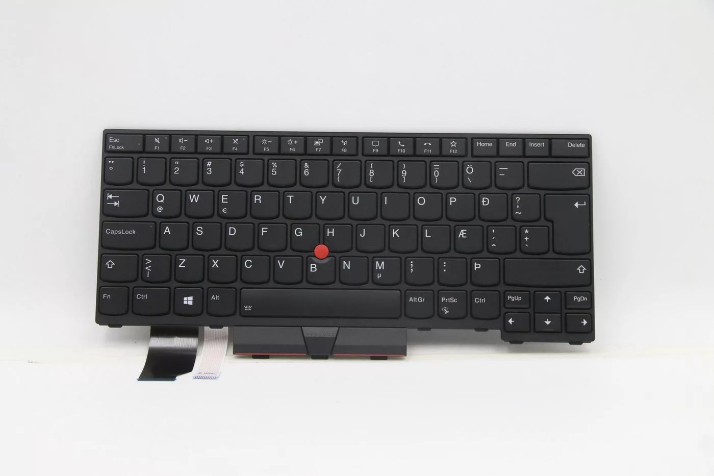 Lenovo ThinkPad L14 Gen 2 geïntegreerd toetsenbord – IJslandse indeling met achtergrondverlichting – 5N20W67811