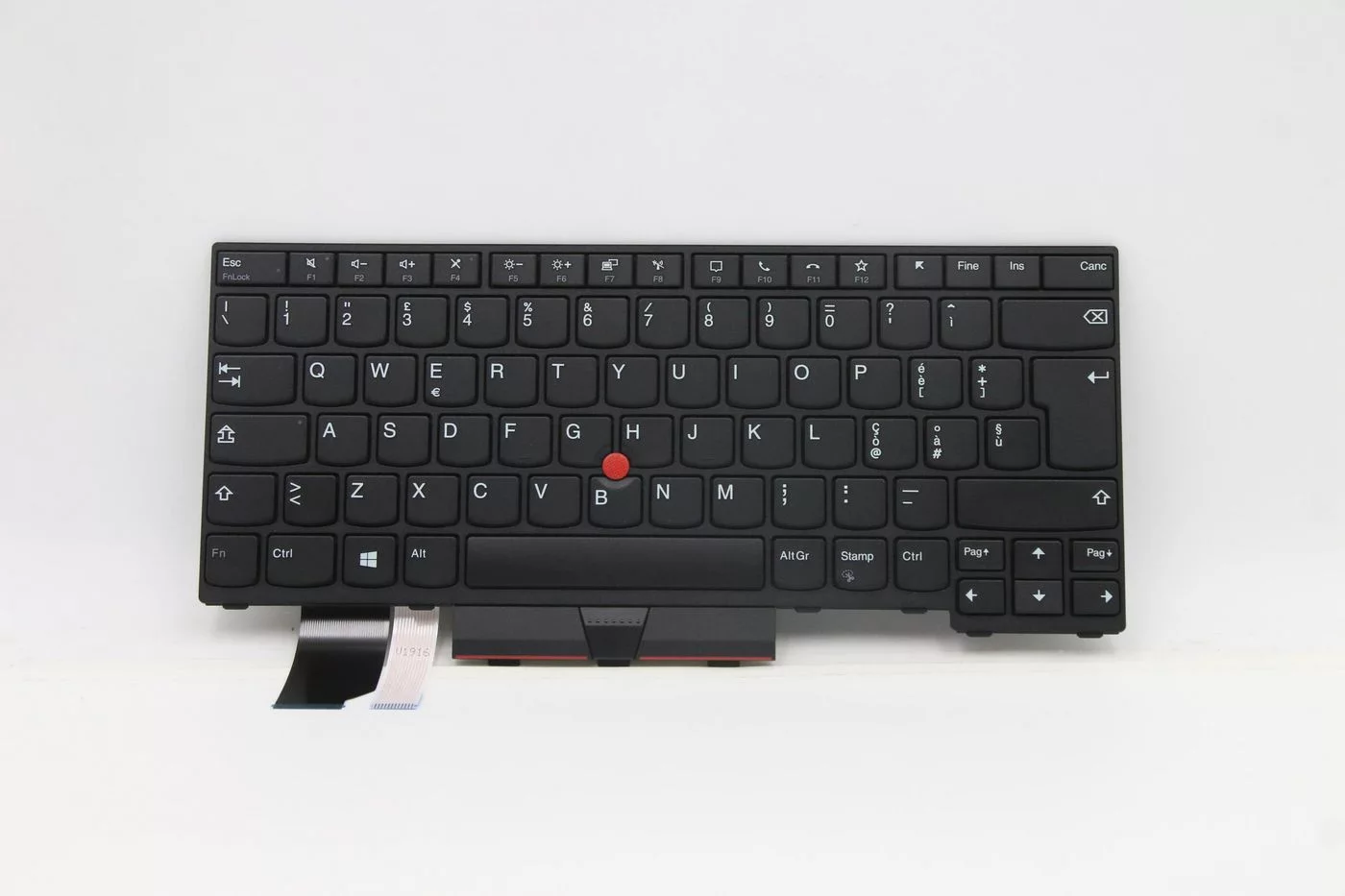 Lenovo ThinkPad L14 vervangend toetsenbord – Italiaanse indeling, zonder verlichting – 5N20W67740