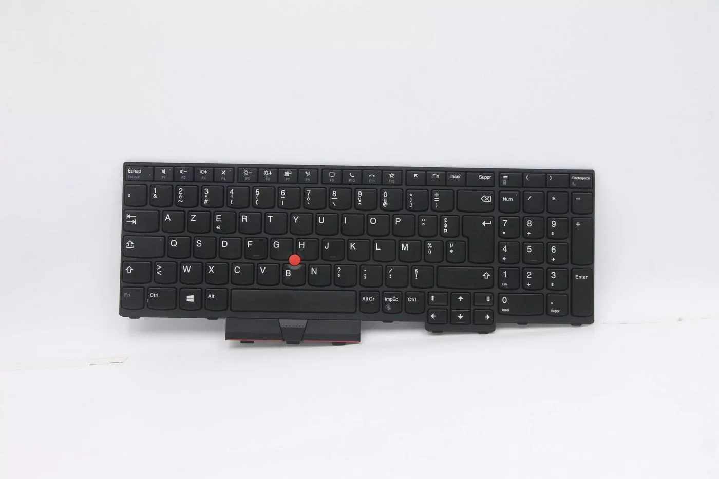 Lenovo ThinkPad L15 Gen 1 vervangend toetsenbord – Franse indeling zonder verlichting – 5N20W68119