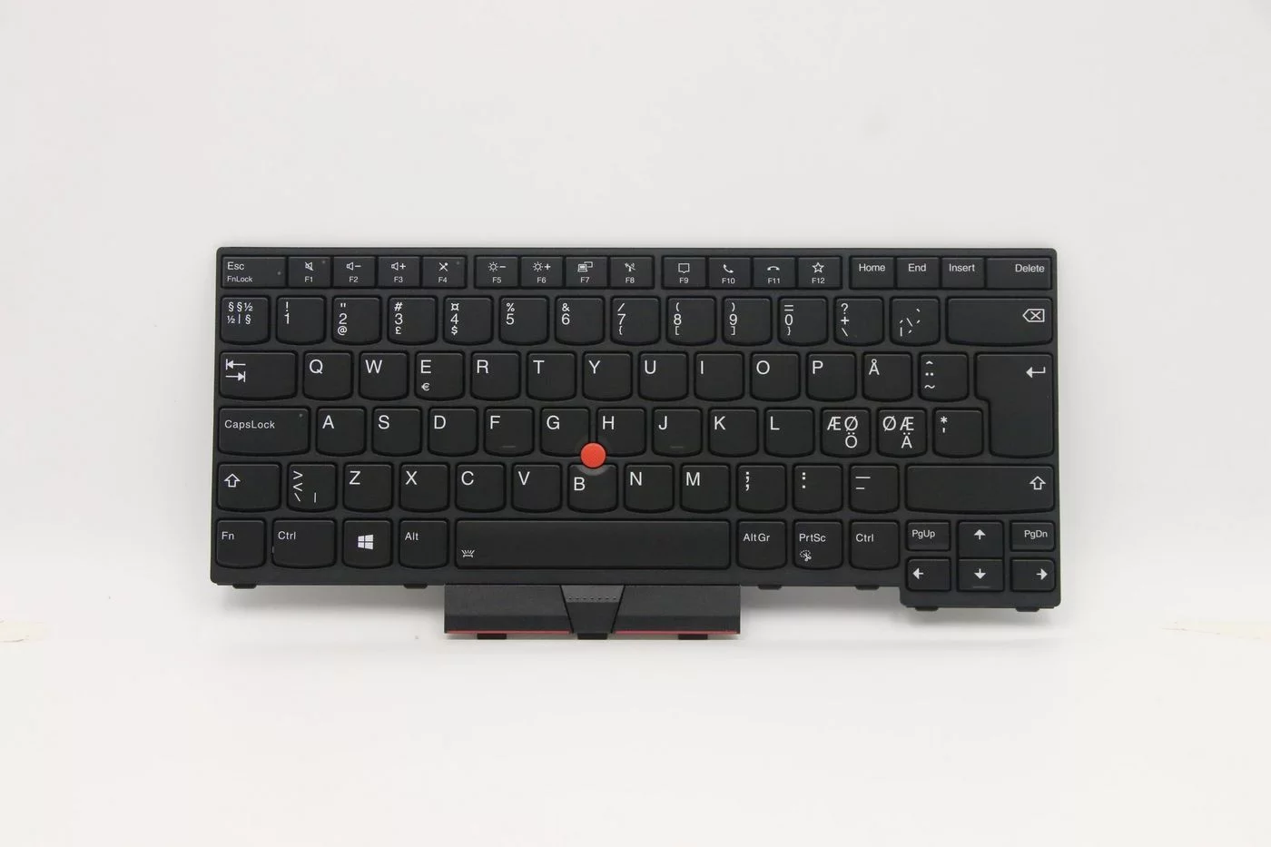 Lenovo ThinkPad L14 geïntegreerd toetsenbord – Nordic QWERTY met TrackPoint en achtergrondverlichting – 5N20W67794