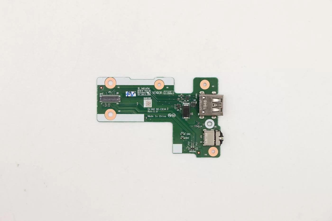 Lenovo Thor Intel USB-subkaart – USB/audio-poortboard – 5C50S73039