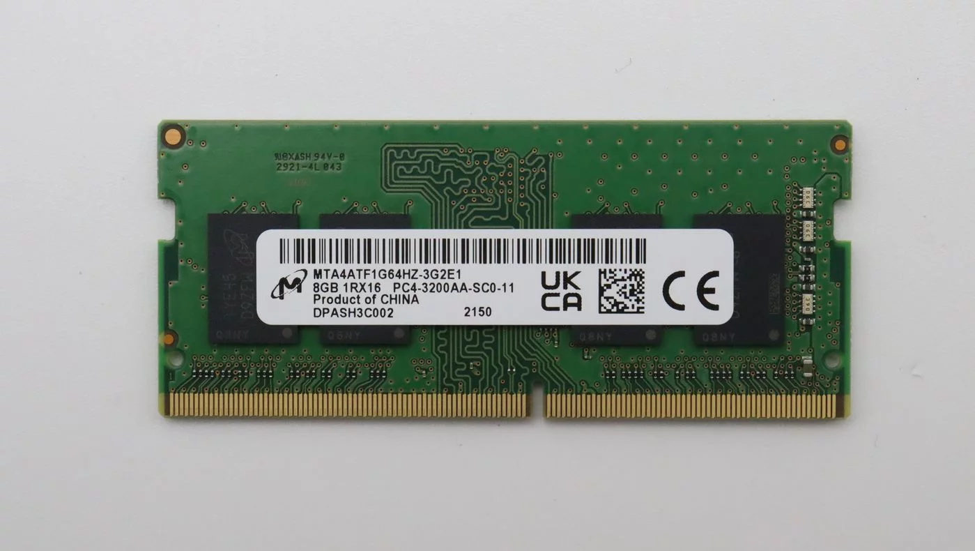 Lenovo 8GB DDR4 SO-DIMM geheugenmodule – 3200 MHz – 5M30V06805