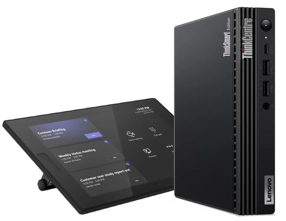 Lenovo ThinkSmart Tiny Kit videoconferentiekit – met ThinkSmart Controller – 12XH000BMT
