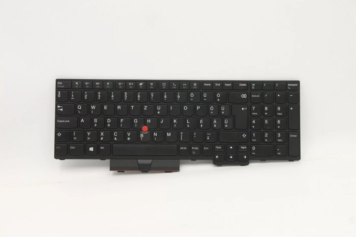 Lenovo ThinkPad L15 Gen 2 toetsenbord – Hongaarse indeling met numeriek toetsenblok – 5N20W68195