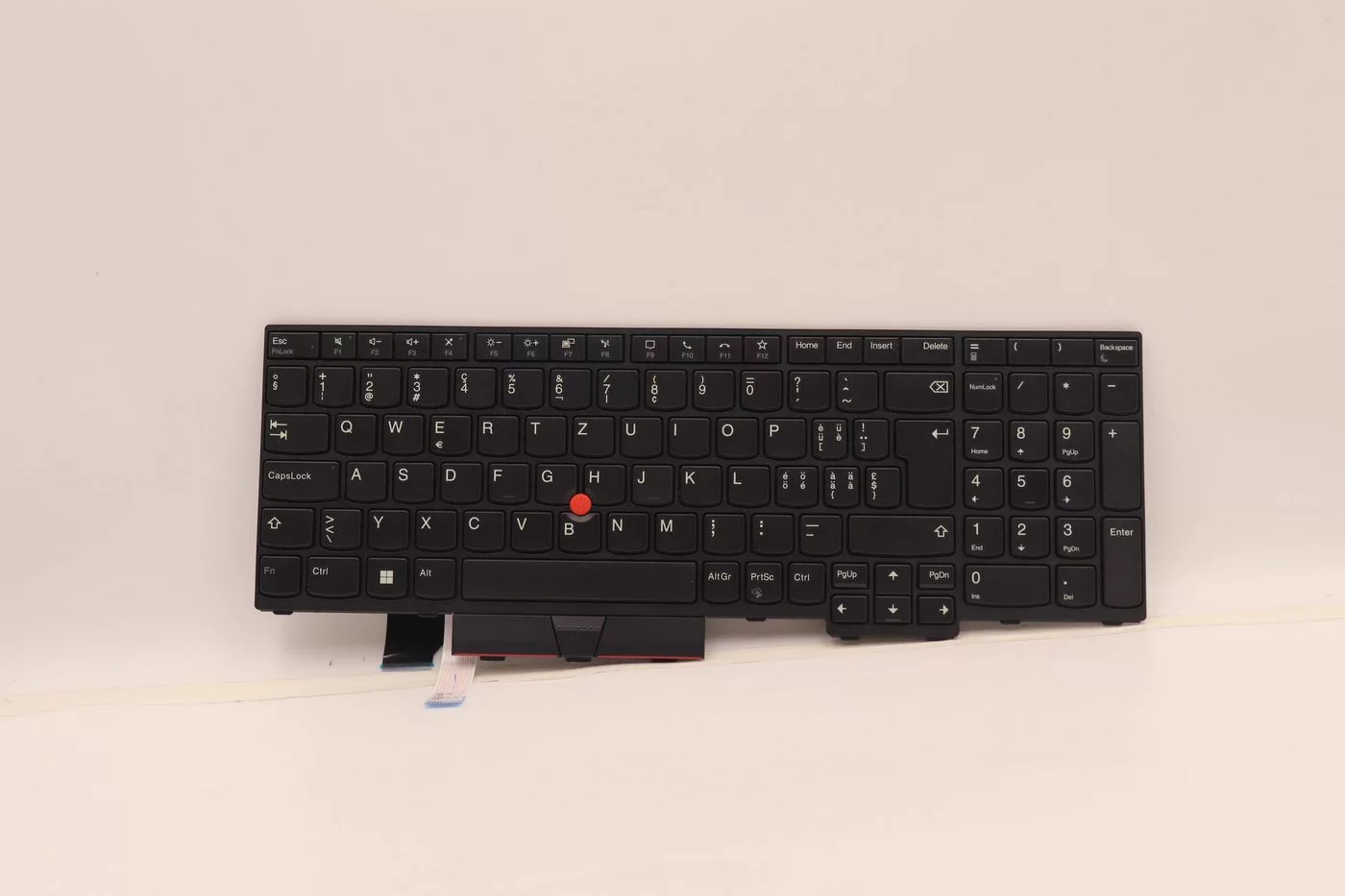 Lenovo ThinkPad L15 Gen 1 notebooktoetsenbord – Zwitserse indeling – 5N20W68203