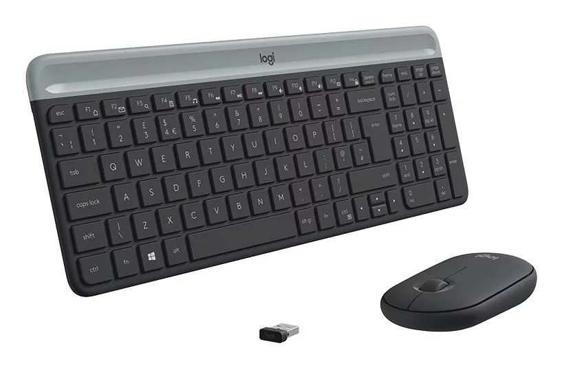 Logitech MK470 Slim draadloze toetsenbord- en muiscombinatie – US International QWERTY – 920-009204