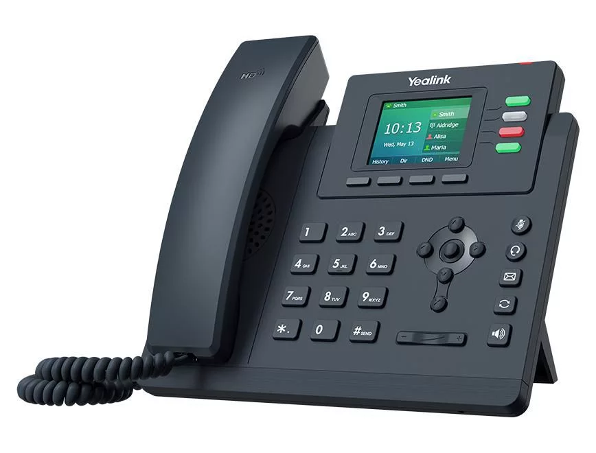 Yealink SIP-T33G IP-telefoon – kleurendisplay en Gigabit Ethernet – 1301046