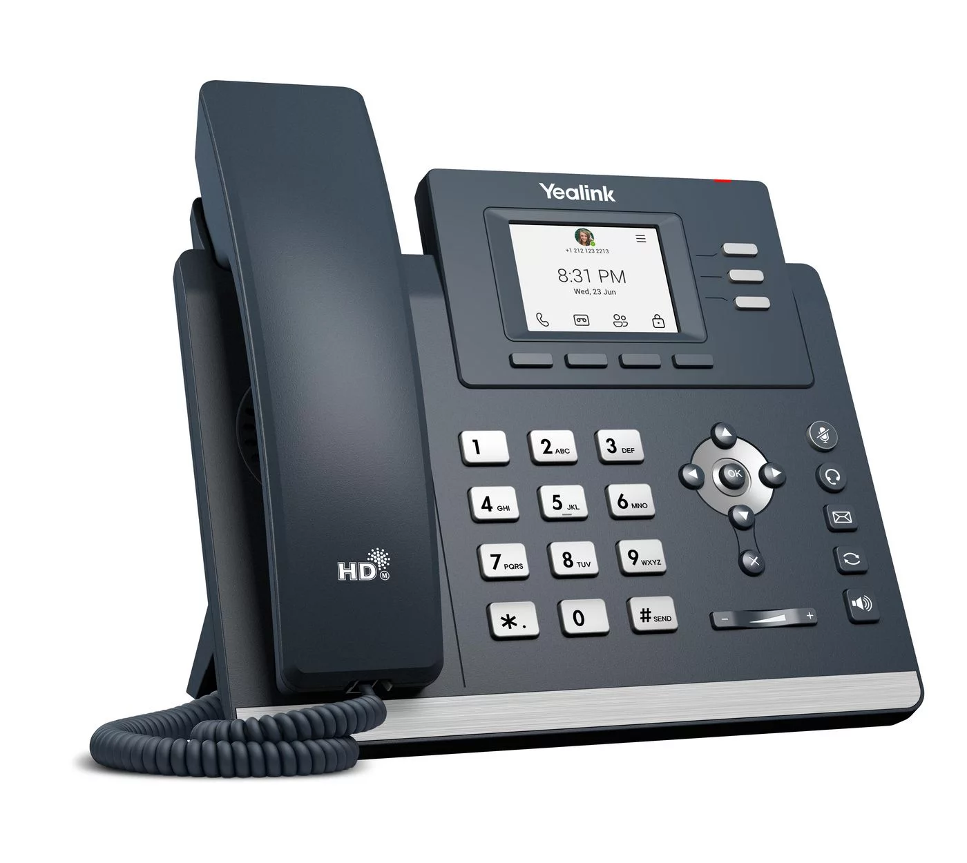 Yealink MP52 Teams IP-telefoon – 2,4 inch kleurenscherm en PoE – 1301196