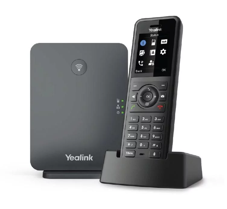 Yealink W77P SIP DECT-telefoonsysteem – ruggedized handset – 1302027