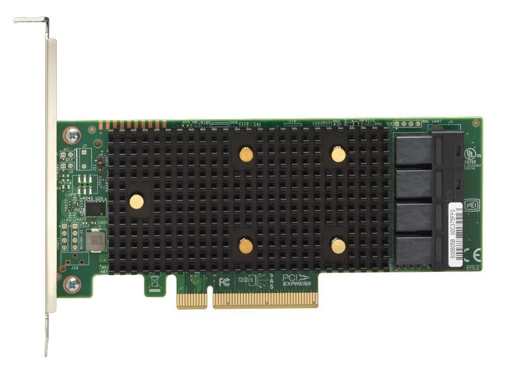 Lenovo ThinkSystem 430-16i SAS/SATA HBA – 16 interne poorten – 7Y37A01089