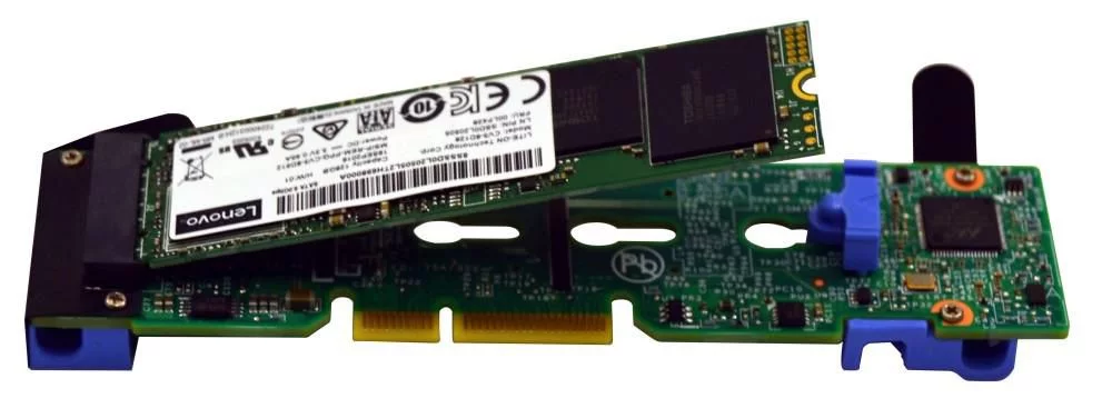 Lenovo ThinkSystem M.2-mirroringkit – SATA-opslagadapter – 7Y37A01093