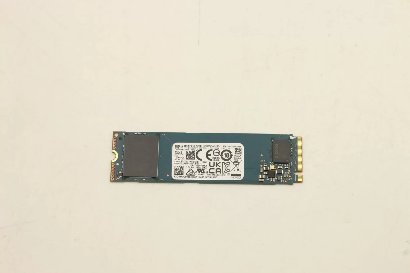 Lenovo 512GB M.2 PCIe 4.0 NVMe SSD – 5SD1U51555