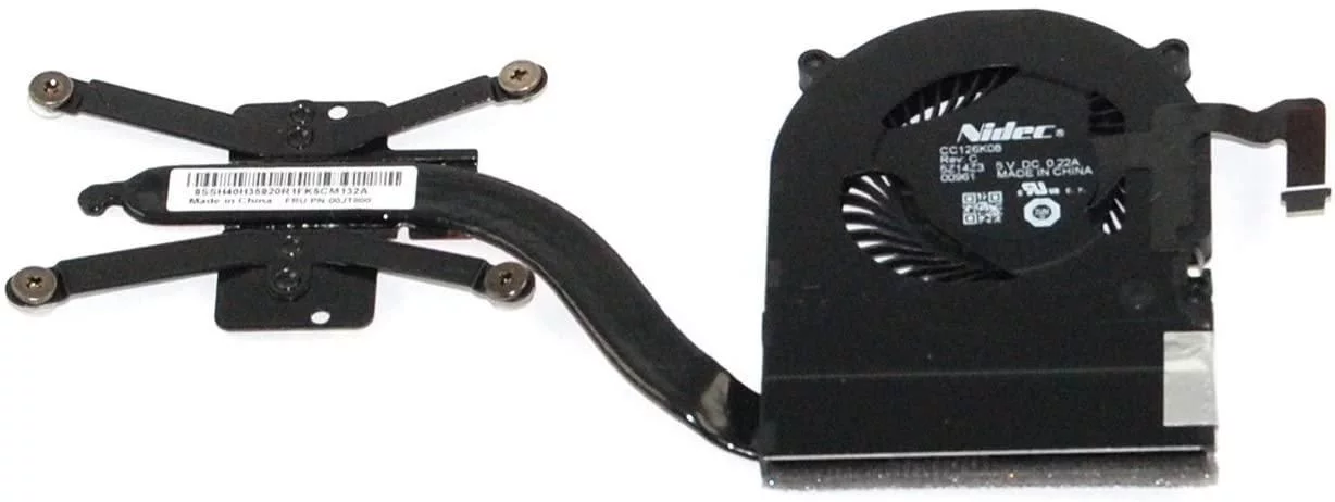 Lenovo CPU-koeler met ventilator – voor ThinkPad X1 Carbon Gen 4 en X1 Yoga – 00JT800