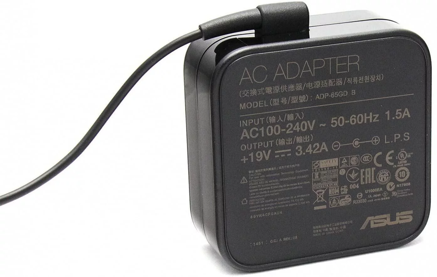 ASUS 65W 19V stroomadapter – 3PIN-uitvoering – 0A001-00041600
