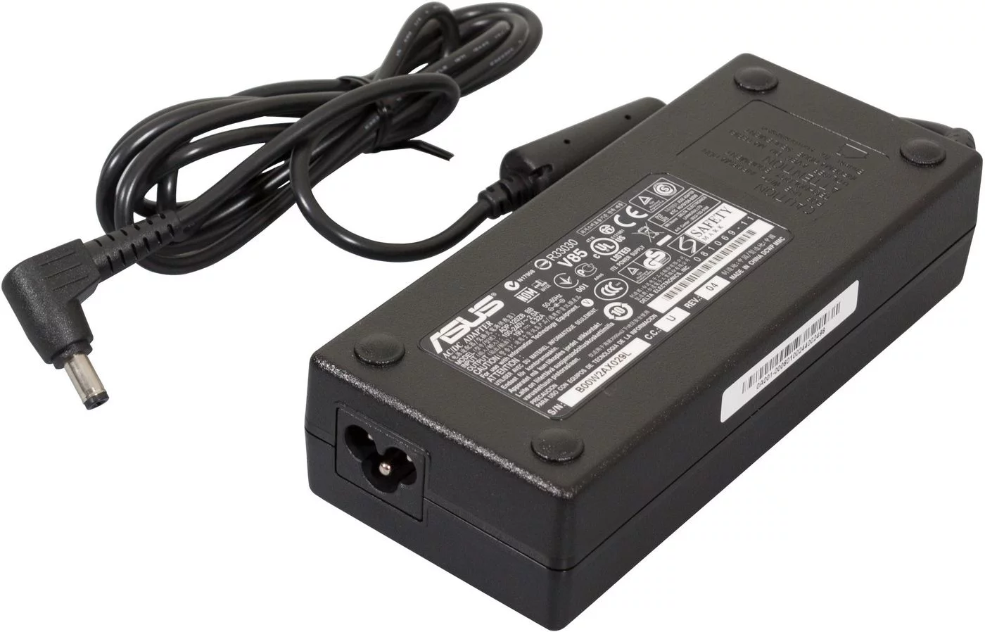 Asus 120W notebookadapter – 19 V/6,32 A met 5,5 × 2,5 mm haakse DC-stekker – 0A001-00060100