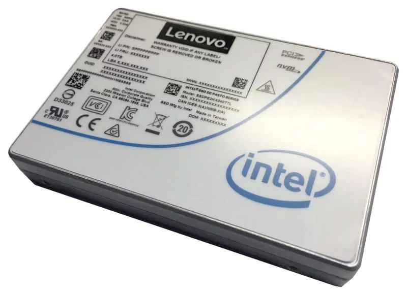 Lenovo ThinkSystem Intel P4510 SSD – 4 TB U.2 NVMe hot-swap – 4XB7A10205-RFB