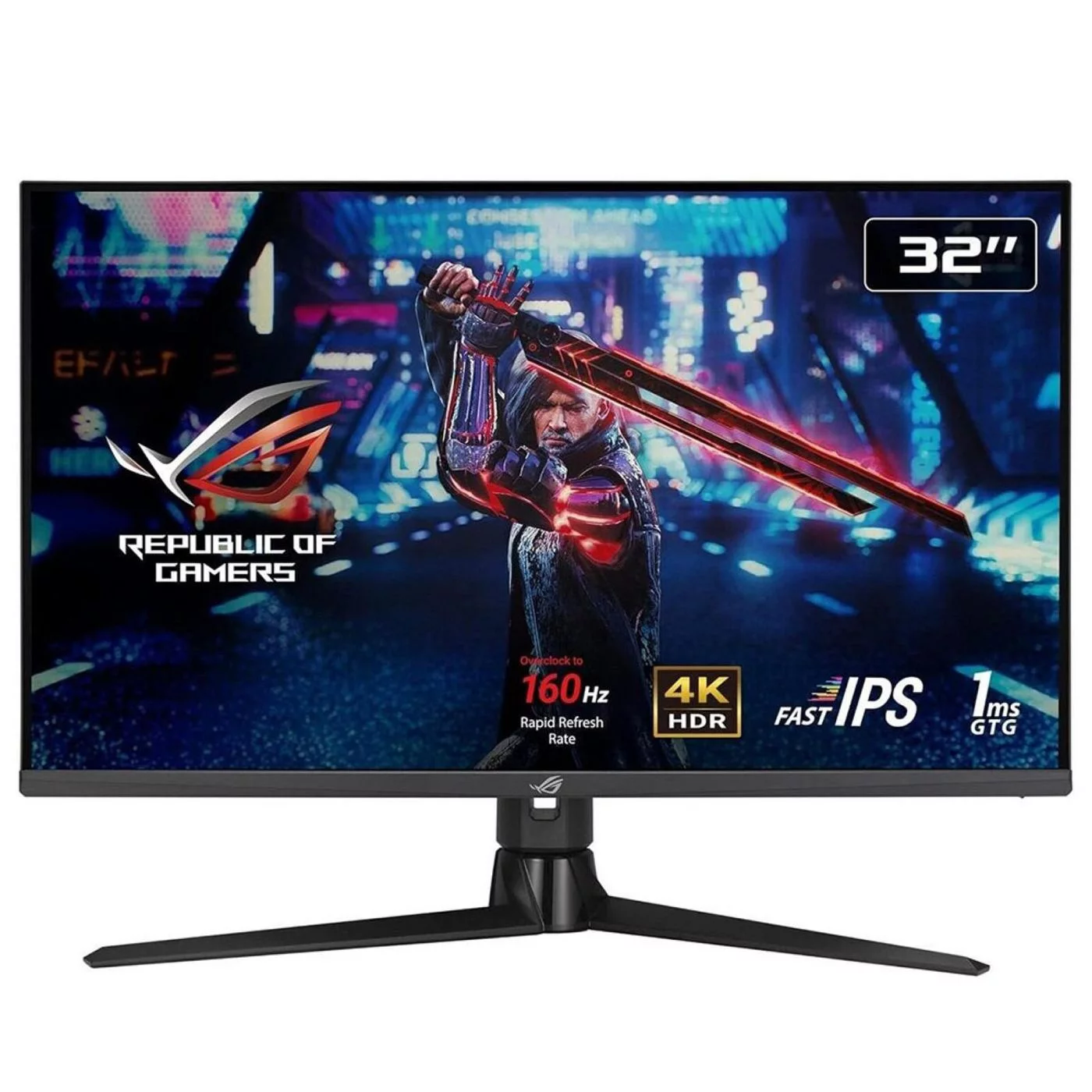 ASUS ROG Strix XG32UQ gamingmonitor – 32 inch 4K 160 Hz – 90LM08B0-B01170