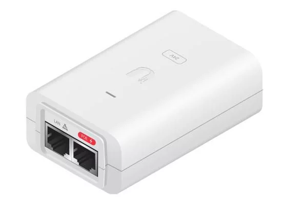 Ubiquiti PoE Injector Gigabit – 30 W – POE-24-30W-G-WH