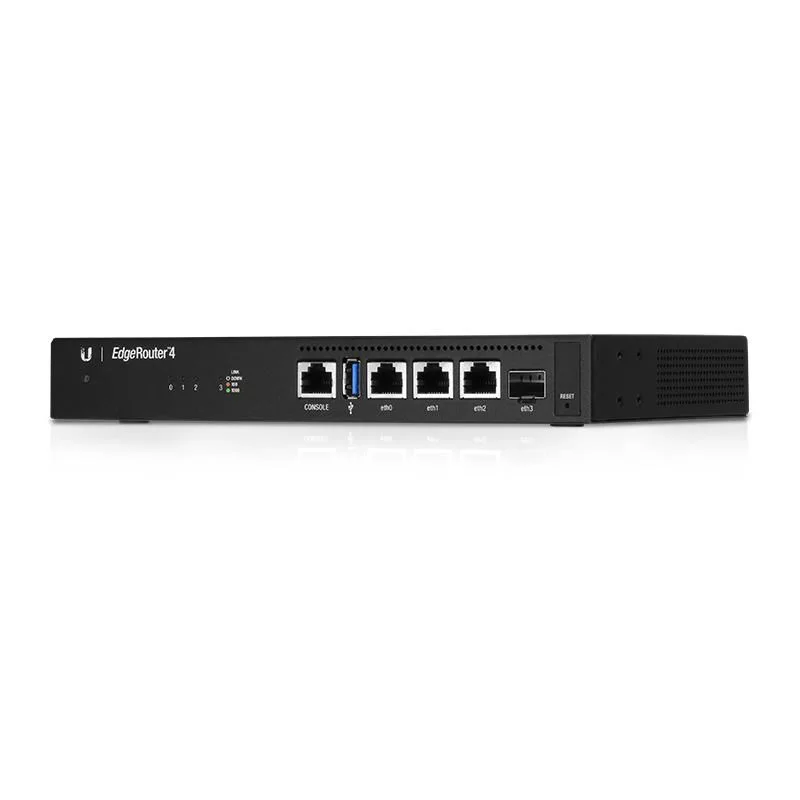 Ubiquiti EdgeRouter 4 bekabelde router – 3× Gigabit Ethernet en SFP – ER-4