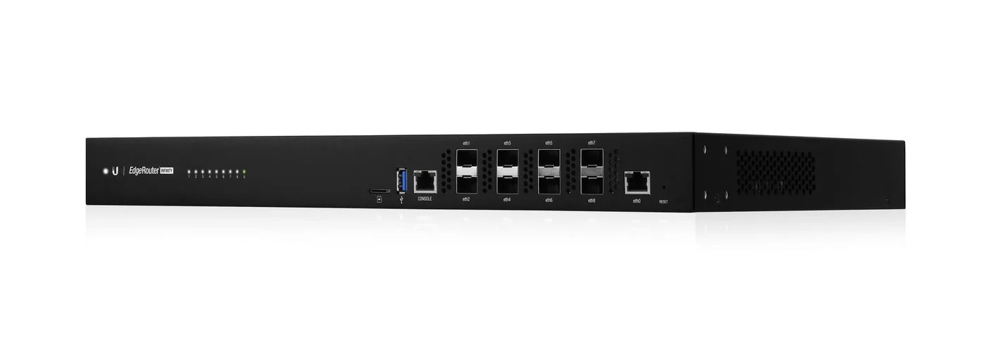 Ubiquiti EdgeRouter Infinity 10G-router – 8× SFP+ – ER-8-XG