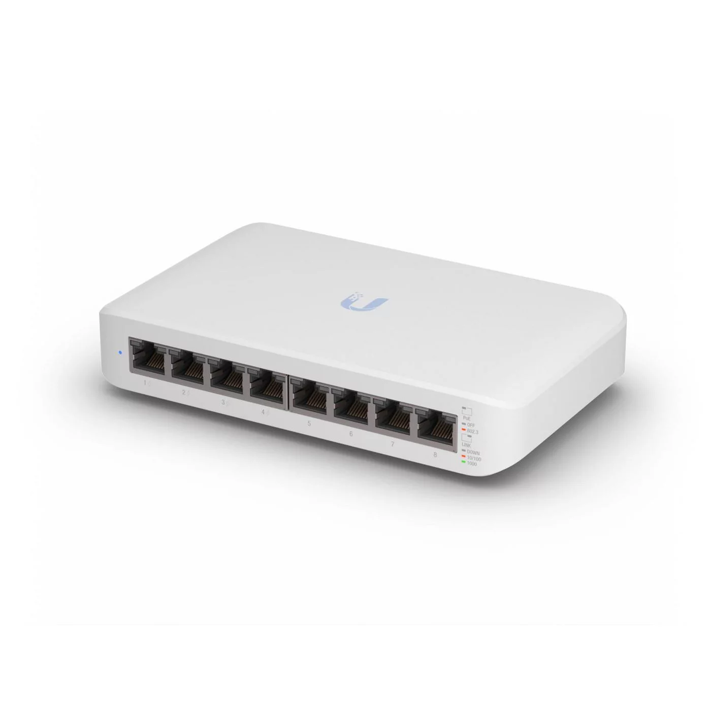 Ubiquiti UniFi Lite 8 PoE netwerkswitch – 4 PoE+-poorten – USW-LITE-8-POE