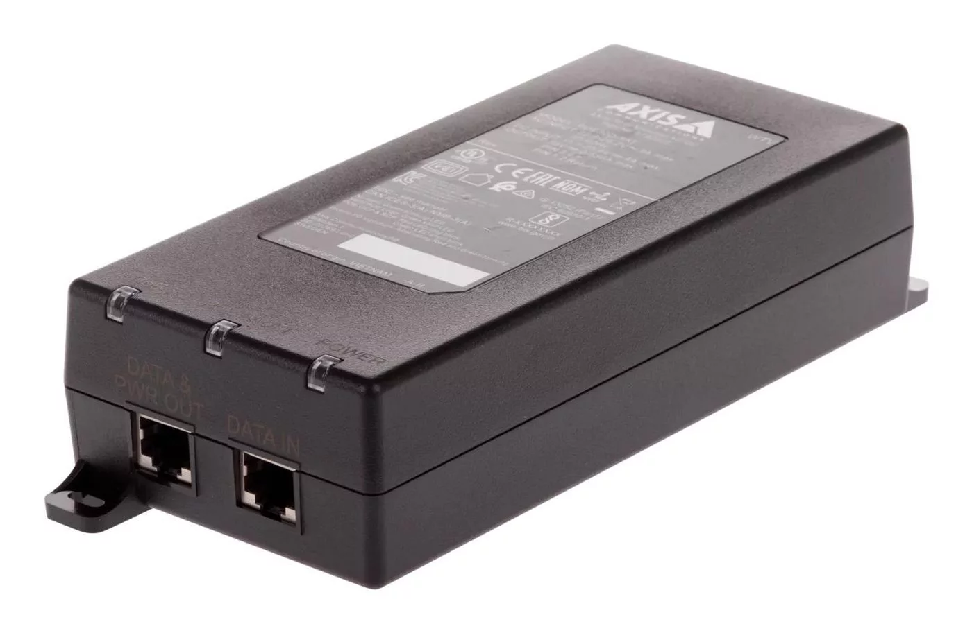 Axis 90 W Midspan AC/DC PoE-injector – 24 V AC/20–26,4 V DC – 02209-001