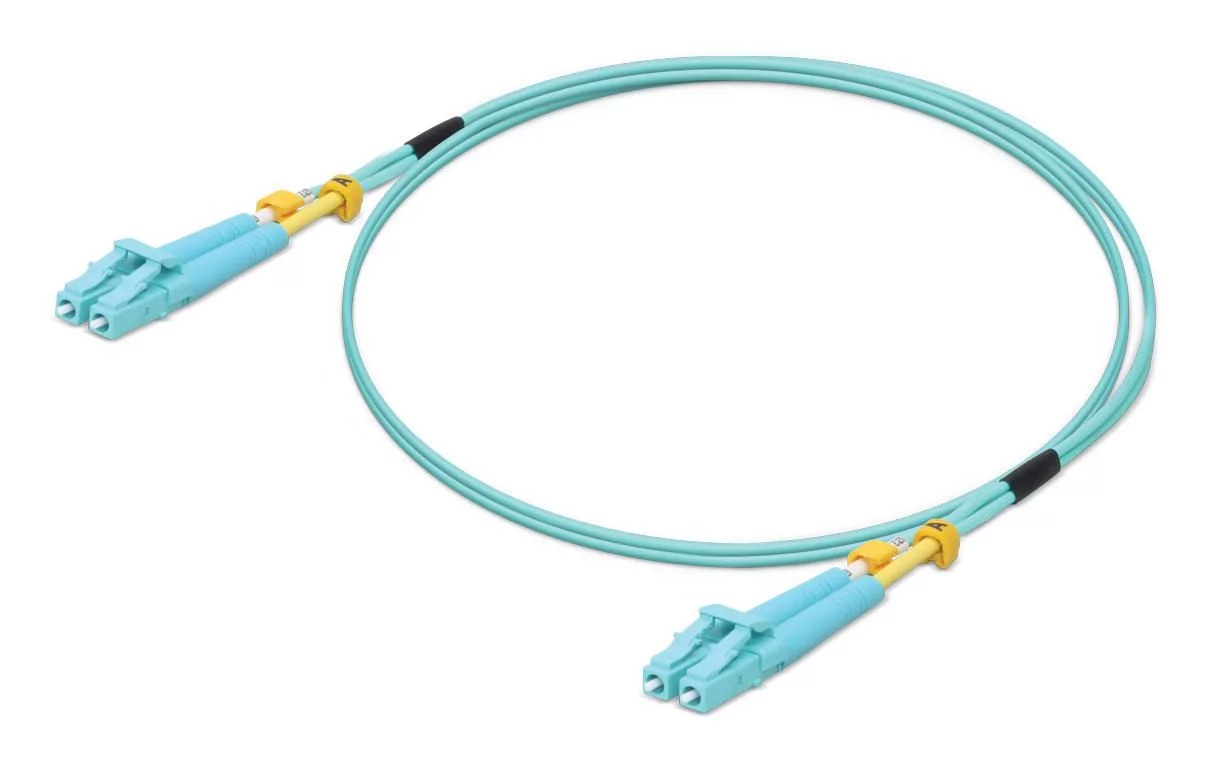 Ubiquiti OM3 duplex LC-glasvezelkabel – 10 Gbps, 2 m – UACC-OFC-MM-2M