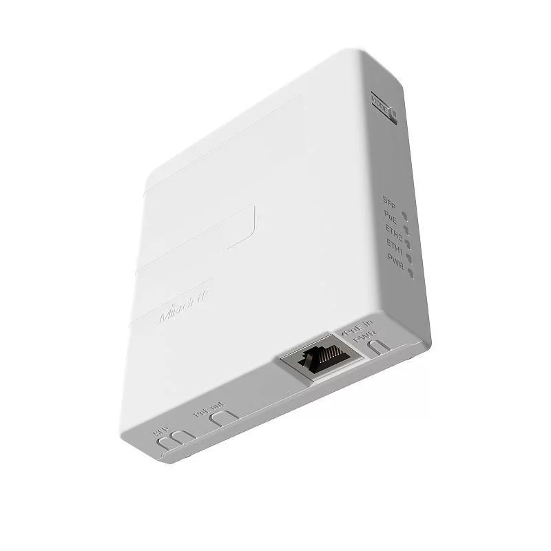 MikroTik GPEN21 slimme PoE-injector met SFP – SwOS Lite-beheer